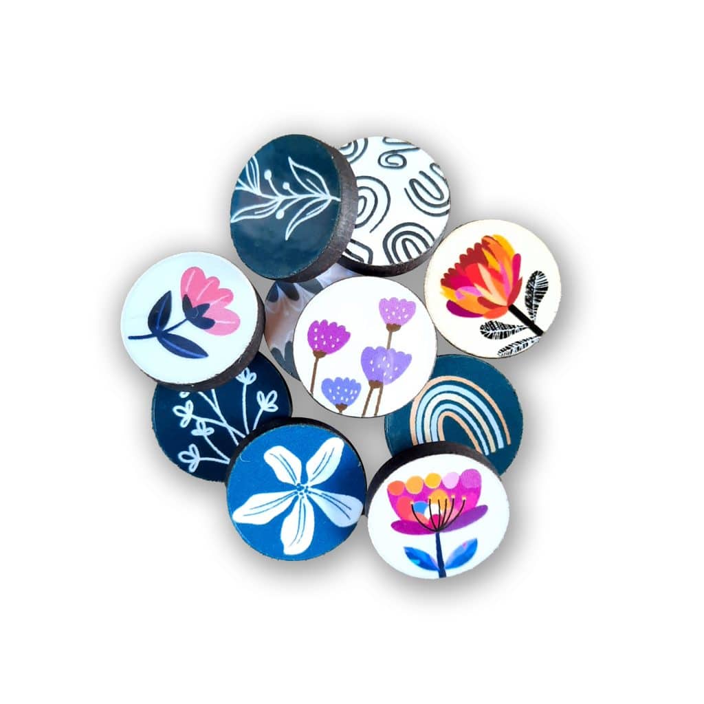 Sublimation Earrings Connectors And Studs WonderTree