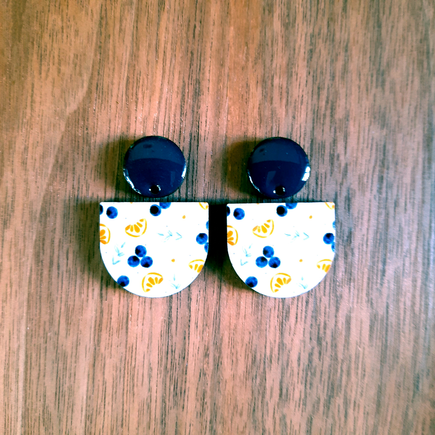 Lemon_And_Blueberry_Epoxy_Earrings